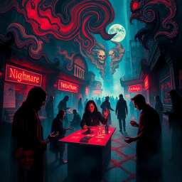 Nightmare Exchange: Whose Dream is it Anyway? - Text-based game