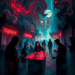 Nightmare Exchange: Whose Dream is it Anyway? - Text-based game