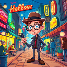 Whose Hello Anyway? - Text-based game