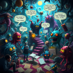 Whose Nightmare Is It Anyway? - Text-based game