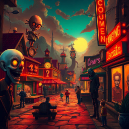 Whose Nightmare Is It Anyway? - Text-based game