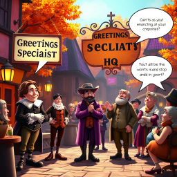 Whose Hello Is It Anyway? - Text-based game