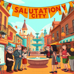 Whose Hello Is It Anyway? - Text-based game