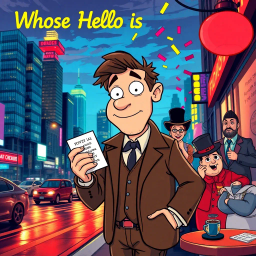 Whose Hello Is It Anyway? - Text-based game