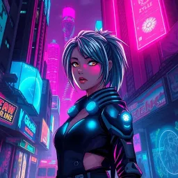 Neon Paradox - Text-based game