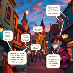 Whose Hello Is It Anyway? - Text-based game