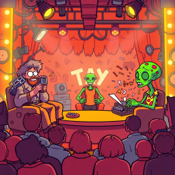 Mirthful Mayhem: Who's Hello Is It Anyway? - Text-based game