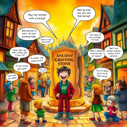 Whose Hello Is It Anyway? - Text-based game