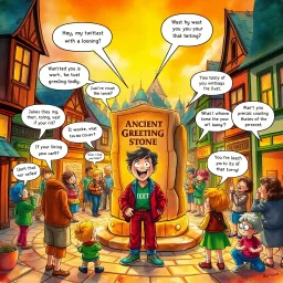 Whose Hello Is It Anyway? - Text-based game