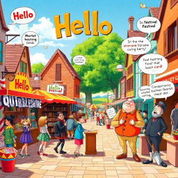 Whose Hello Is It Anyway? - Text-based game