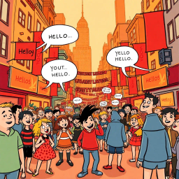 Whose Hello is It Anyway? - Text-based game