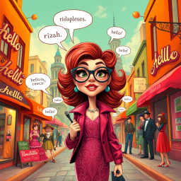 Whose Hello Is It Anyway? - Text-based game