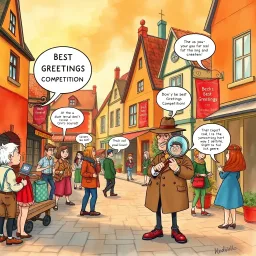 Whose Hello Is It Anyway? - Text-based game