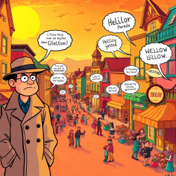 Whose Hello Is It Anyway? - Text-based game