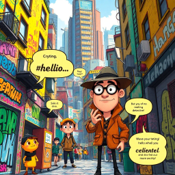 Whose Hellos Are These, Anyway? - Text-based game