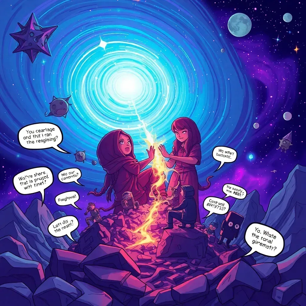 Whose Line in the Void?