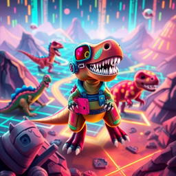 Cryptosaurus: Bounty Hunters of the Blockchain - Text-based game
