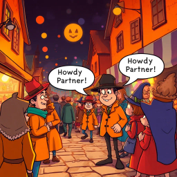 Whose Hello Is It Anyway? - Text-based game