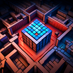 The Spinning Cube Conspiracy - Text-based game