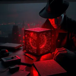 The Spinning Cube Conspiracy - Text-based game