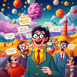 Whose Hello Is It Anyway? - Text-based game