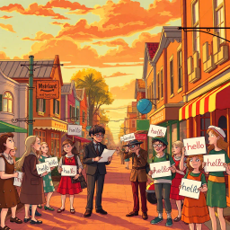 Whose Hello is it Anyway? - Text-based game