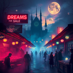 Nightmare Exchange: Whose Dream is it Anyway? - Text-based game