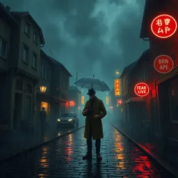 Whispers in the Rain - Text-based game