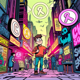 Copyright Conundrum - Text-based game