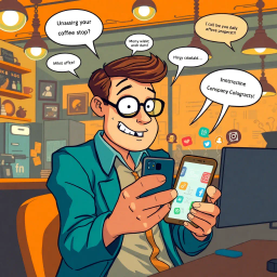 Whose Phone Is This, Anyway? - Text-based game