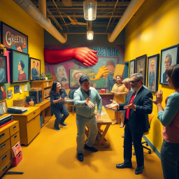 Whose Hello Is It Anyway? - Text-based game