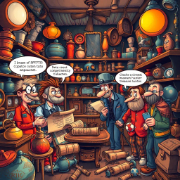 Whose Relic Is It Anyway? - Text-based game