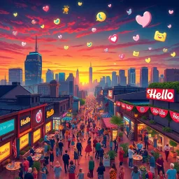 Whose Hello Is It Anyway? - Text-based game