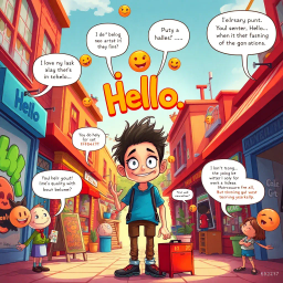 Whose Hello Is It Anyway? - Text-based game