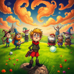 Whose Prophecy Is It Anyway? - Text-based game