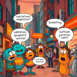 Whose Hellos Are These, Anyway? - Text-based game