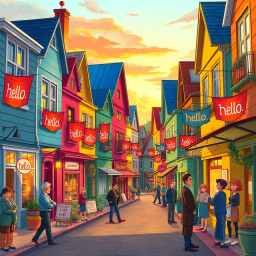 Whose Hello is it Anyway? - Text-based game