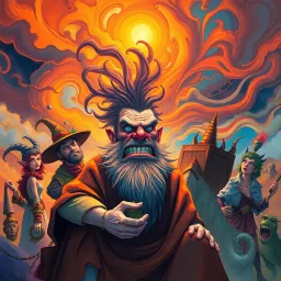 Prophecy Pandemonium - Text-based game