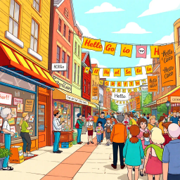 Who's Hello is it Anyway? - Text-based game