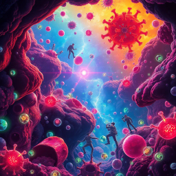 Cellular Survivor: The Benevolent Biofreaks - Text-based game