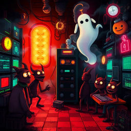 Hell-o, Who's There? - Text-based game