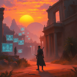 Echoes of the Titan - Text-based game