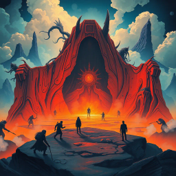 Nightmare Duel: Shadows of the Mind - Text-based game