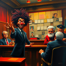 Afroman's Alibi: The Courtroom Chronicles - Text-based game