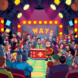 Whose Game Is It Anyway? - Text-based game