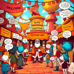 Whose Hello Is It Anyway? - Text-based game