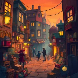 Whose-It-Away: The Great Heist of Cluttered Views - Text-based game