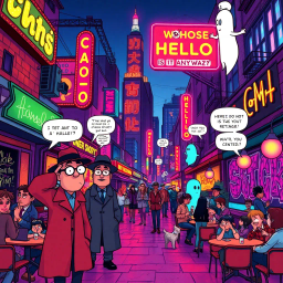 Whose Hello Is It Anyway? - Text-based game