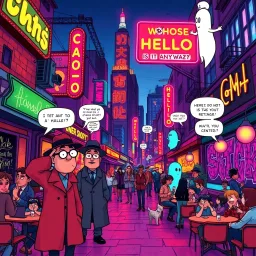 Whose Hello Is It Anyway? - Text-based game