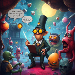 Whose Nightmare Is It Anyway? - Text-based game